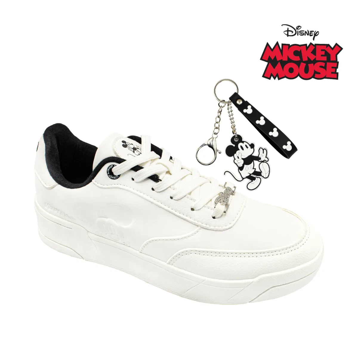 MICKEY MOUSE - Zapatillas Mujer Mickey Mouse Urbana Blanco