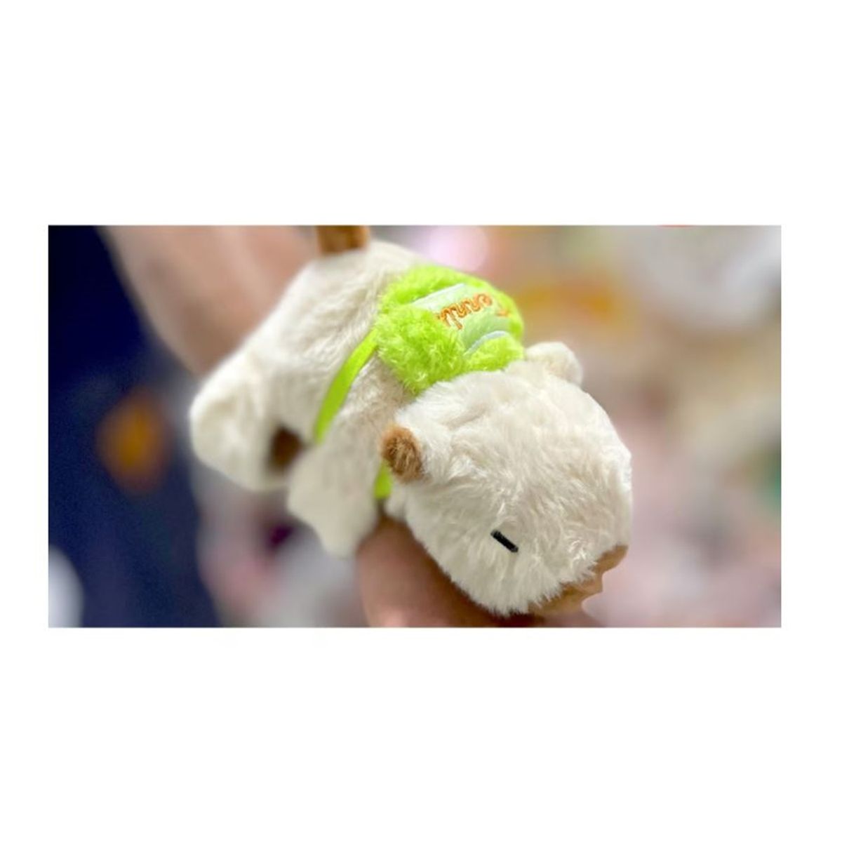 GENERICO - Peluche Capibara Suave Antiestrés Con Mochilita