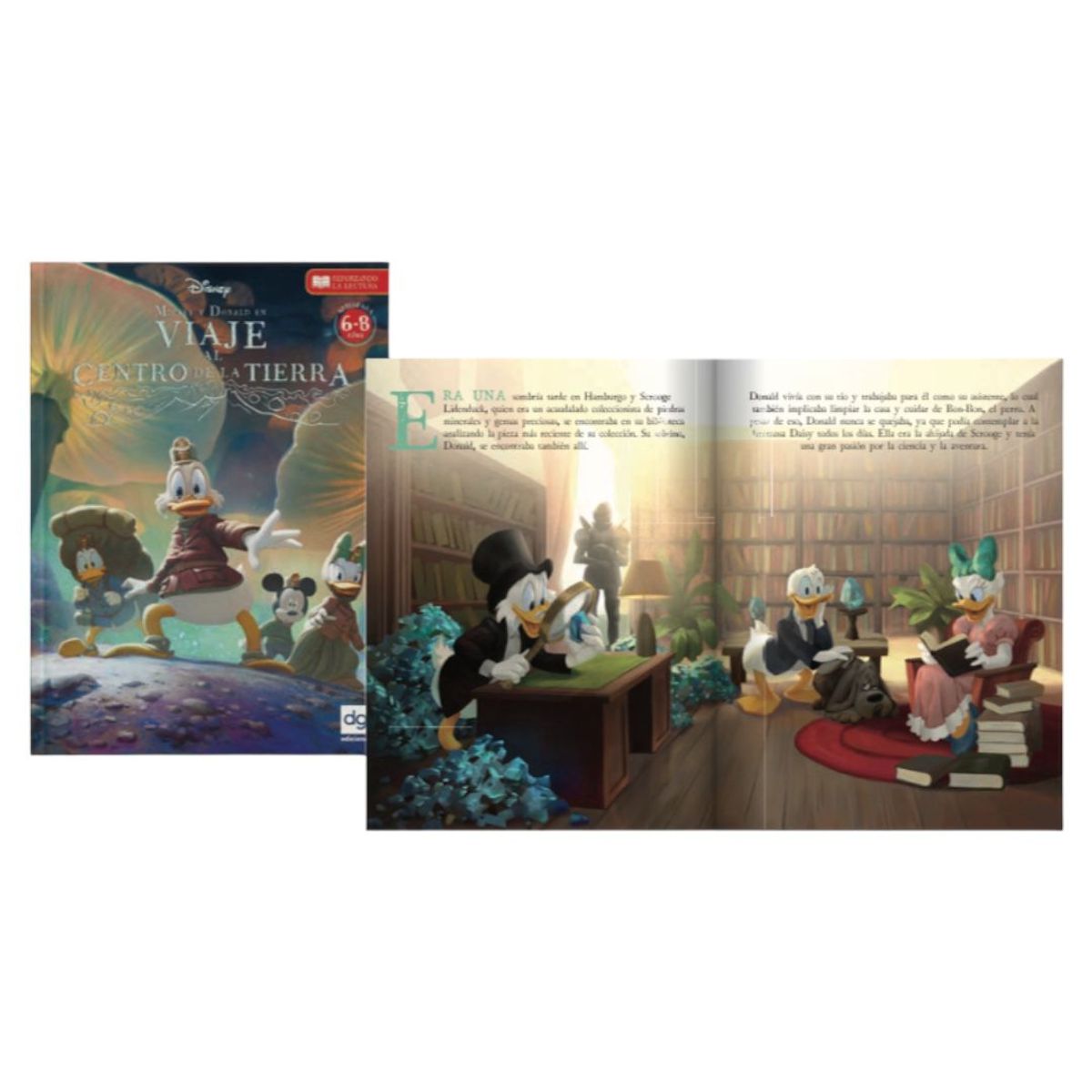 DISNEY - Libro Infantil Viaje al Centro de la Tierra