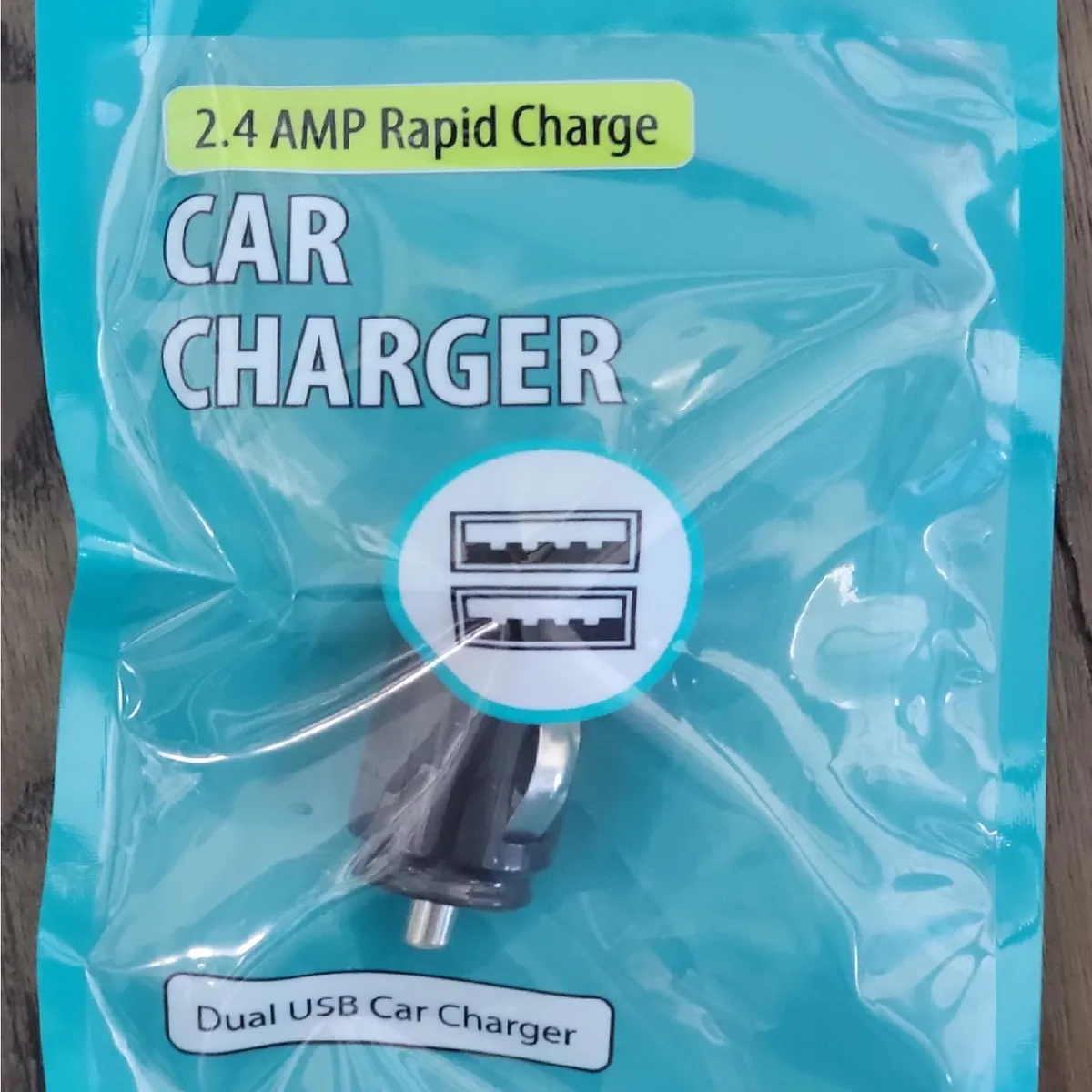 GENERICO - Cargador Carro - Auto Super Fast 2.0 Dual Port SOLO CUBO