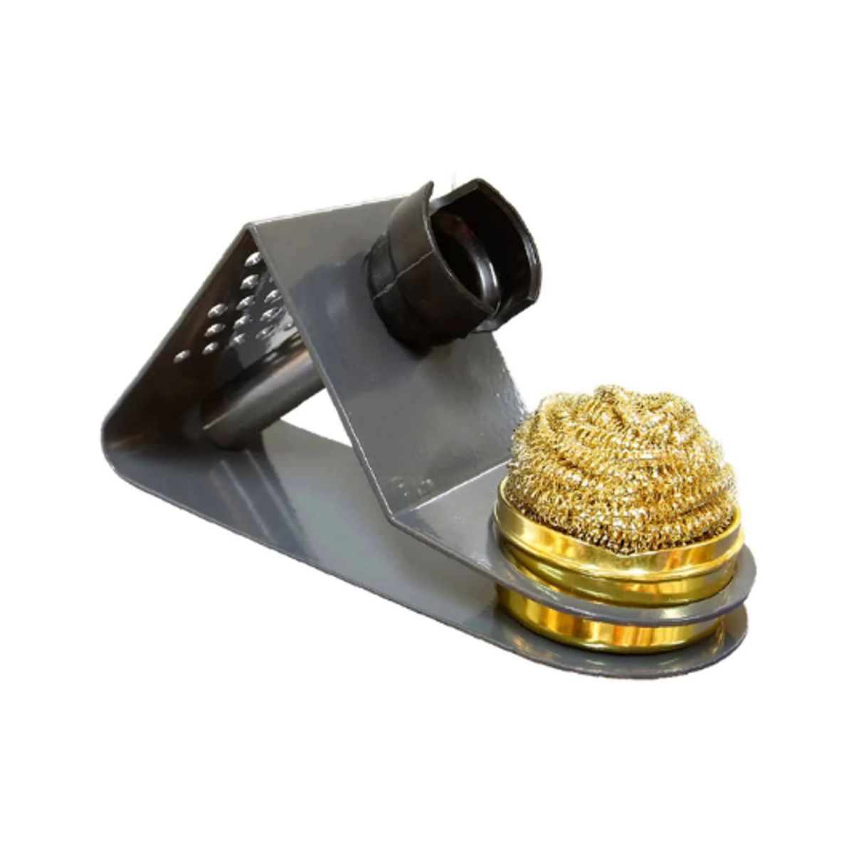 TAKEMA - Soporte para Cautín con Limpiador de Puntas ZD-10W TAKEMA