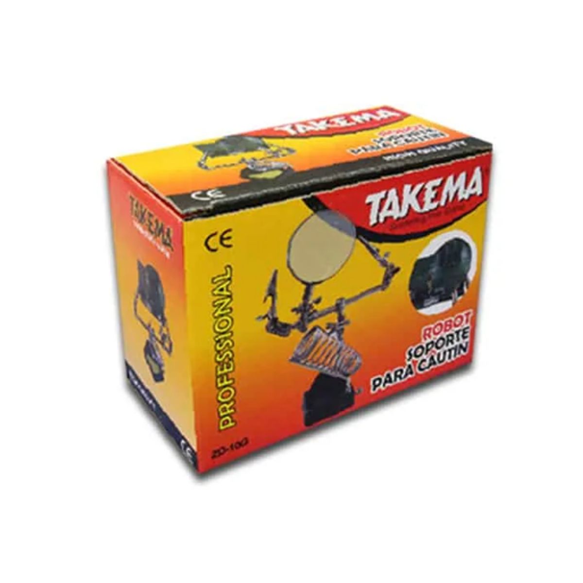 TAKEMA - Soporte para Cautín con Lupa y Pinzas ZD-10G TAKEMA
