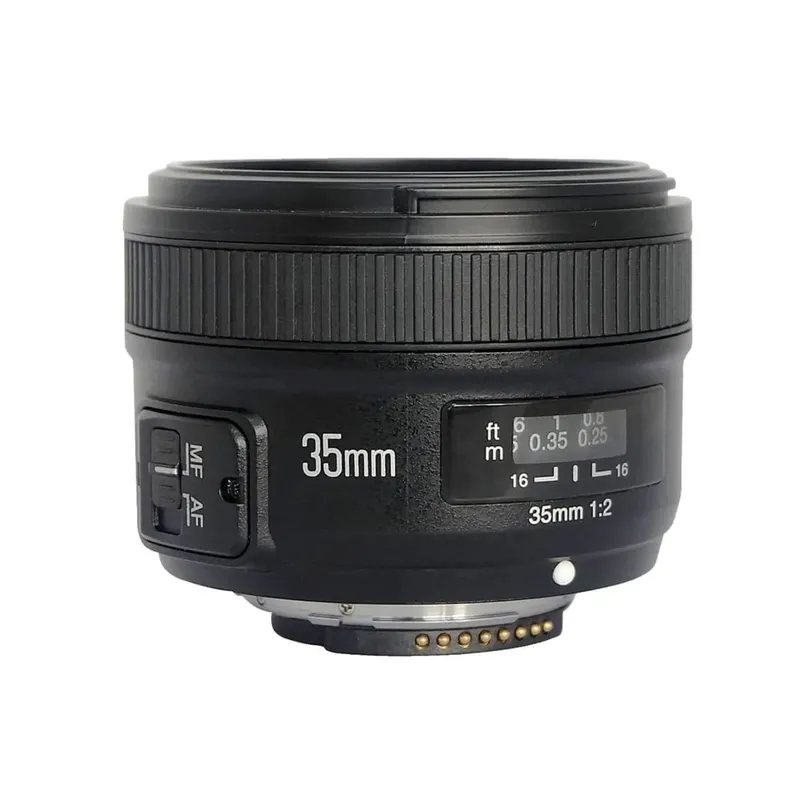 YONGNUO - Lente Yongnuo 35mm f2 Nikon para cámara