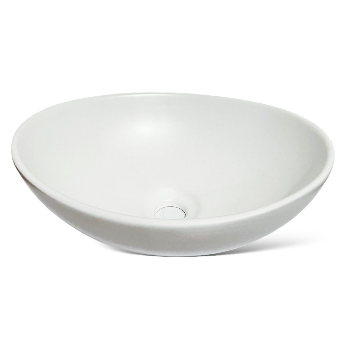 GENERICO - Bowl Ovalado Blanco Mate
