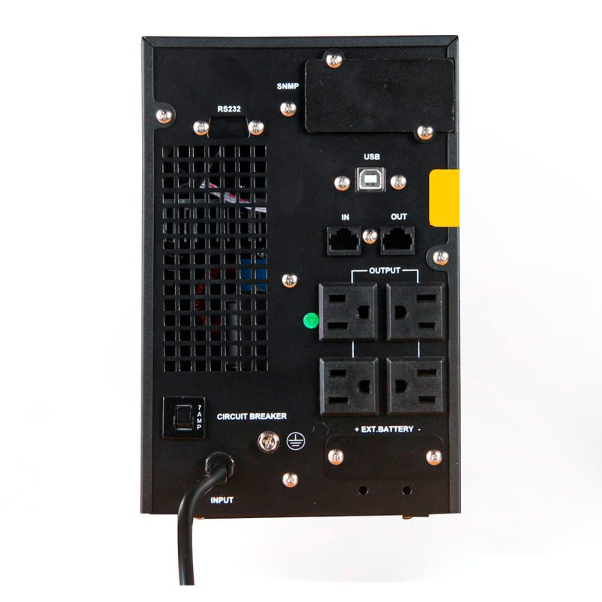 ELISE - UPS Elise Fase On-Line Serie Zen 1000VA 900W 4xNEMA 5-15 RS232 USB