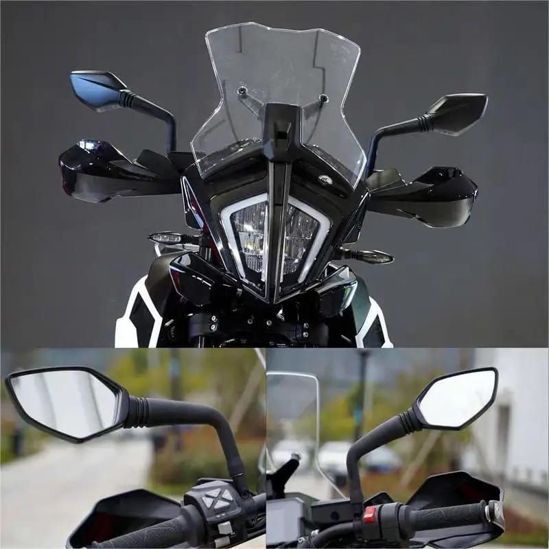 GENERICO - ESPEJO DUKE 200 COLOR NEGRO