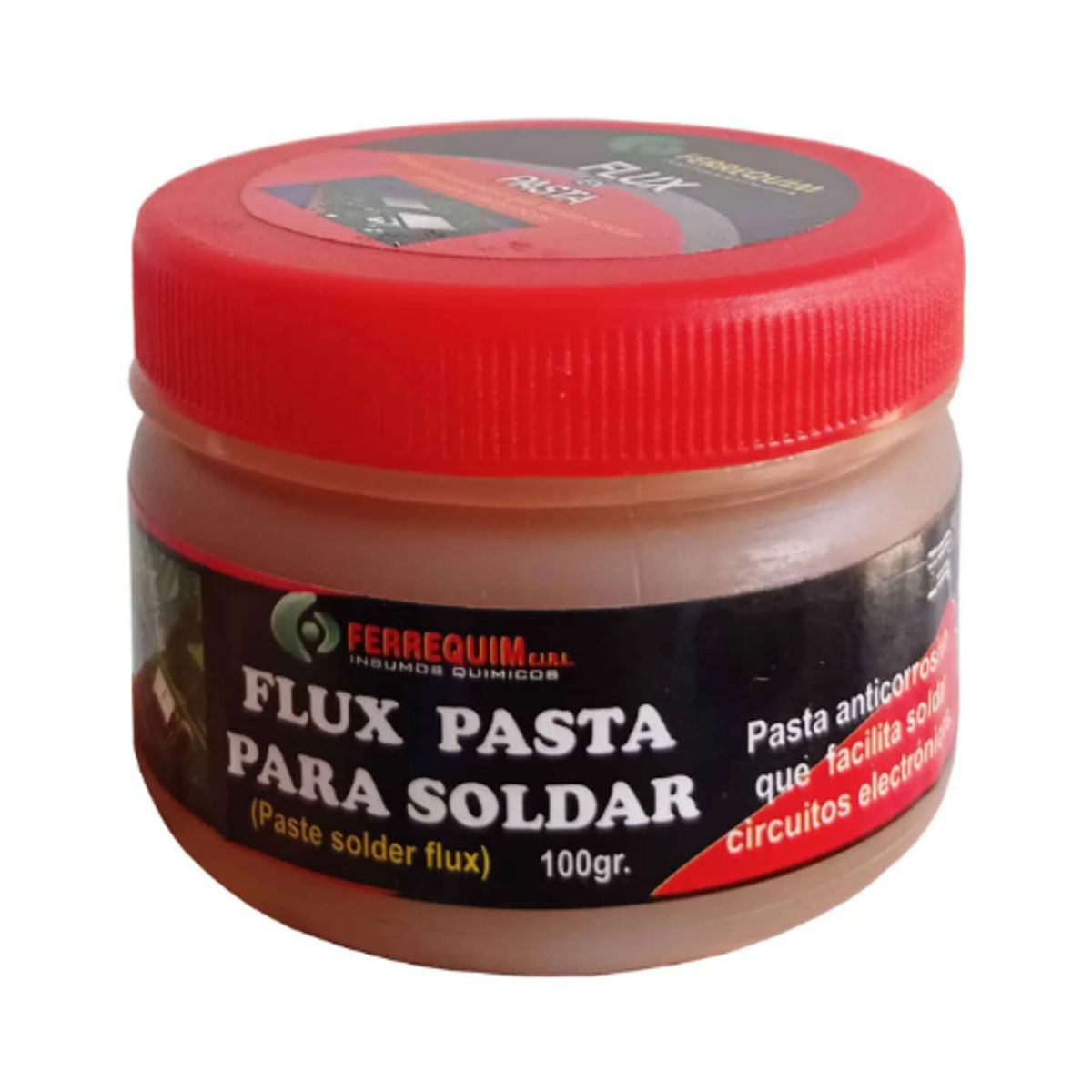 GENERICO - Flux en Pasta para Soldar 100g FLUXP-100P FERREQUIM
