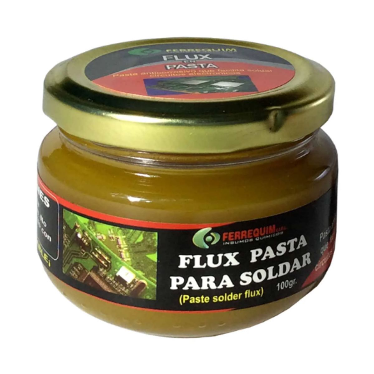 GENERICO - Flux en Pasta para Soldar 100g FLUXP-100V FERREQUIM