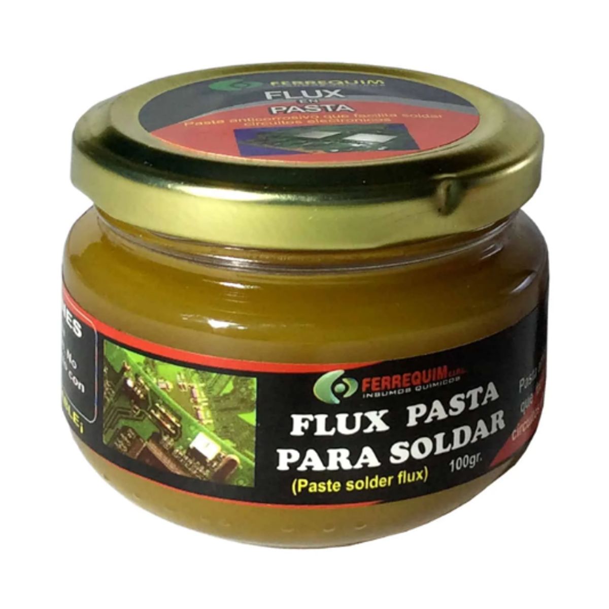 GENERICO - Flux en Pasta para Soldar 100g FLUXP-100V FERREQUIM