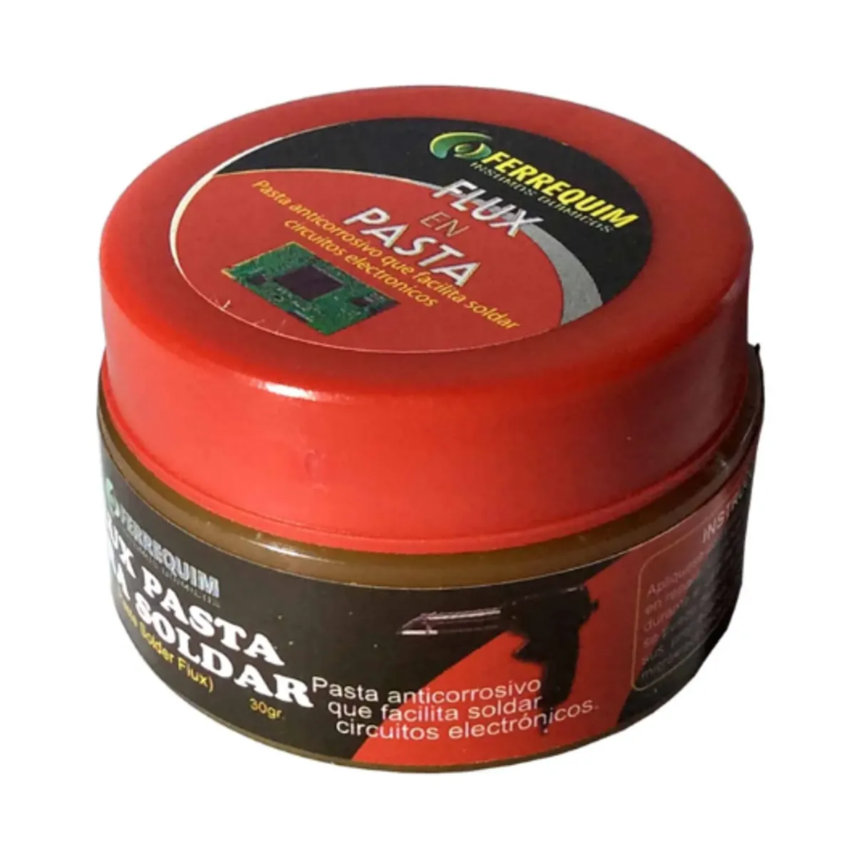 GENERICO - Flux en Pasta para Soldar 30g FLUXP-030P FERREQUIM