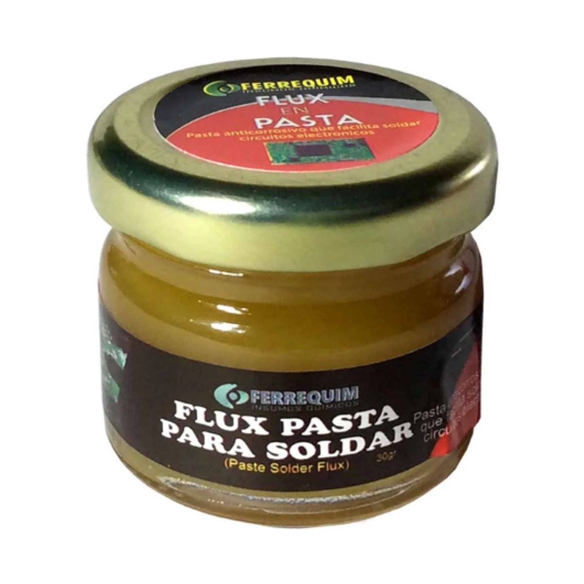 GENERICO - Flux en Pasta para Soldar 30g FLUXP-030V FERREQUIM