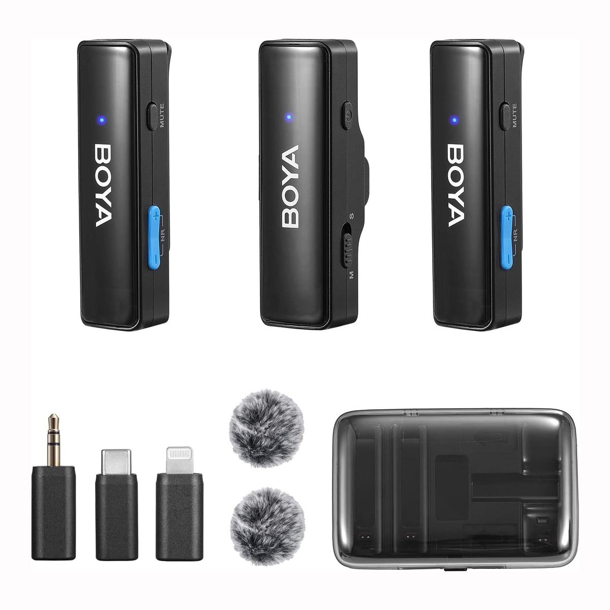 BOYA - Boya Microfonos Inalámbricos BOYALINK Omnidireccional Para Camaras y Smartphones