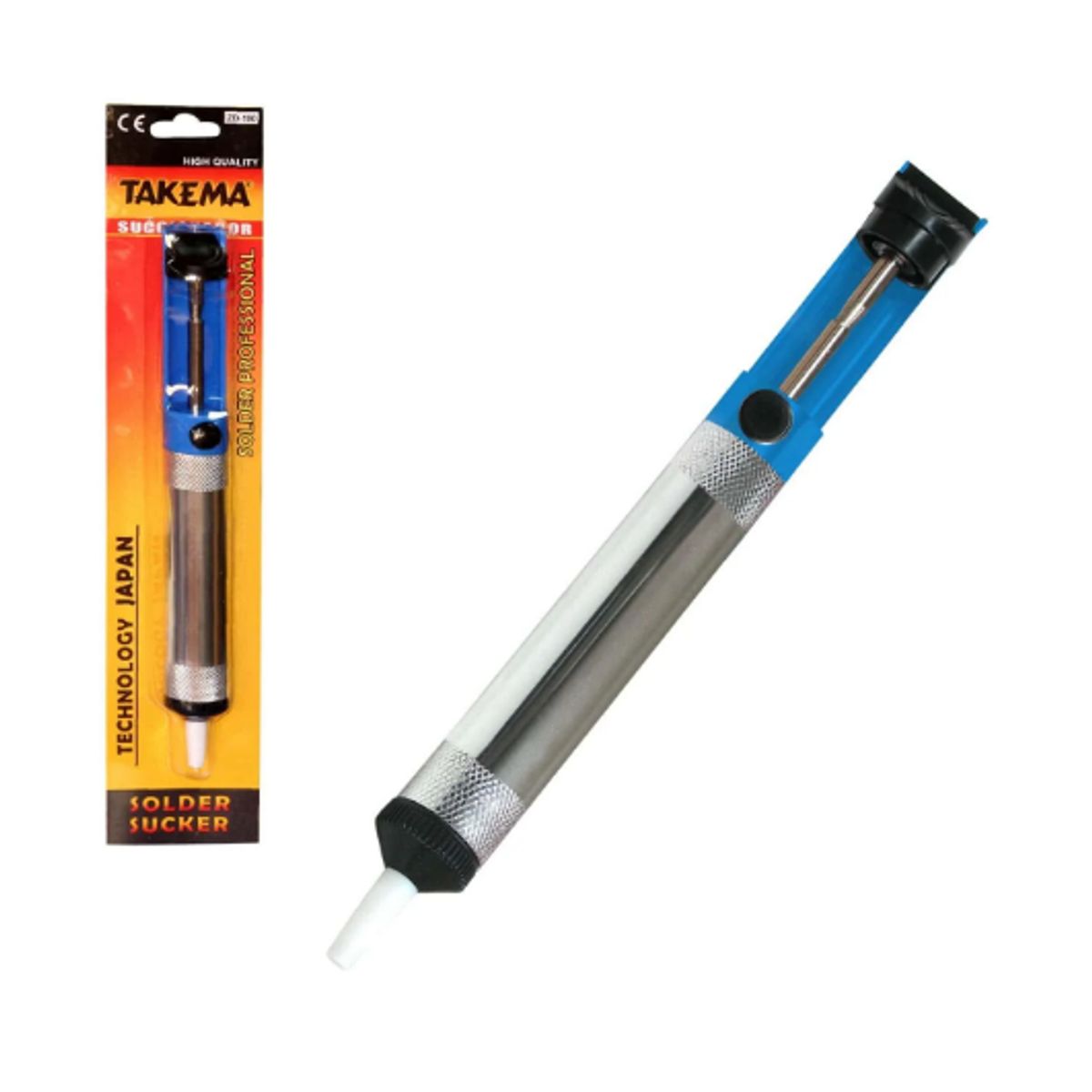 TAKEMA - Kit Mecha Malla para Desoldar + Succionador MIHABA-SUME2