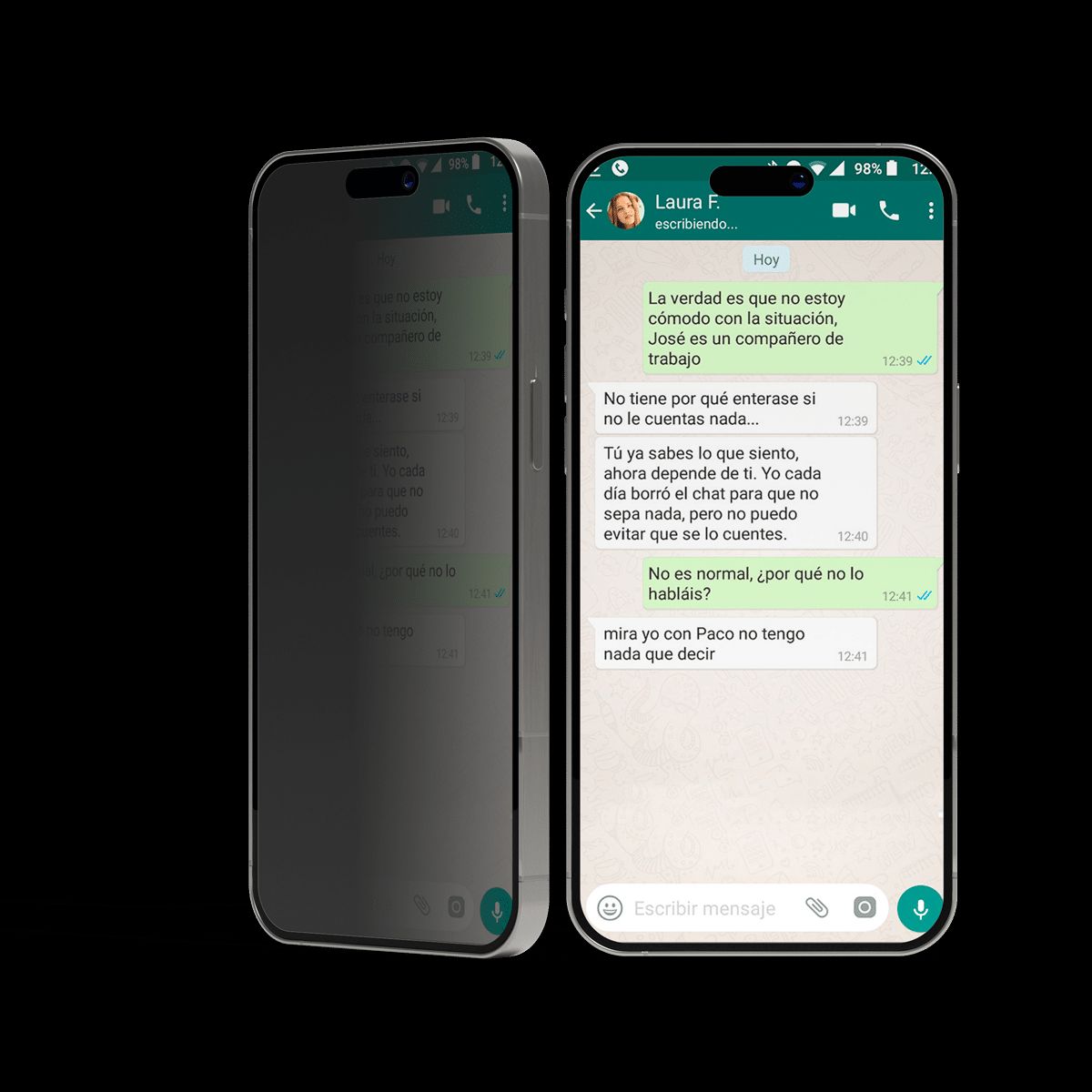 GENERICO - Moto G14 Hidrogel Premium Antiespia Mate Mica