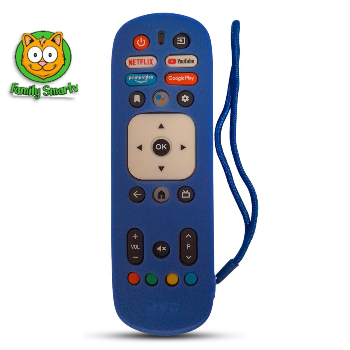 SIKAI - Funda para Control Remoto para Jvc Smart Tv RM-C3287 Azul