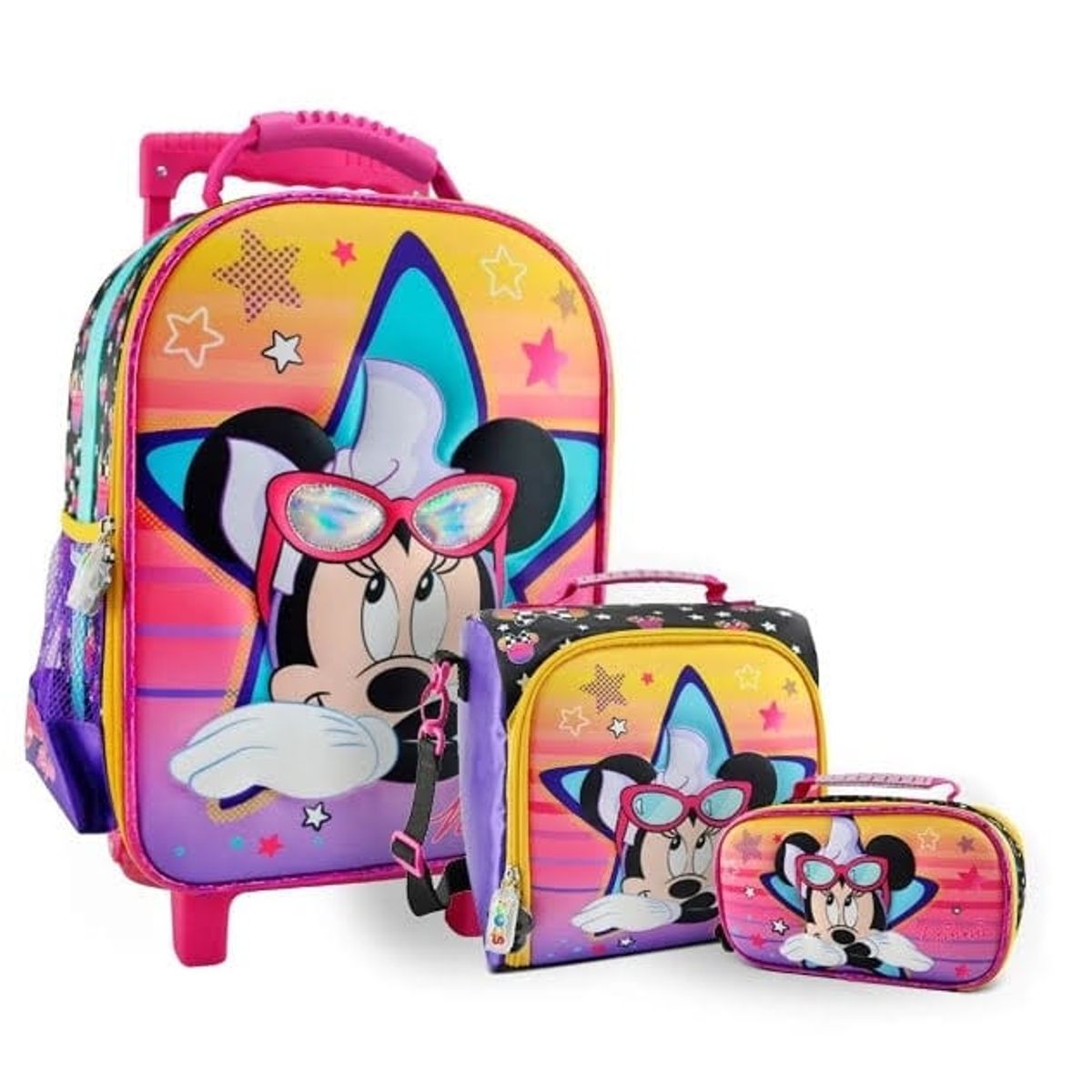 SCOOL - SCOOL MAGIC SET MALETA MED 3D MINNIE