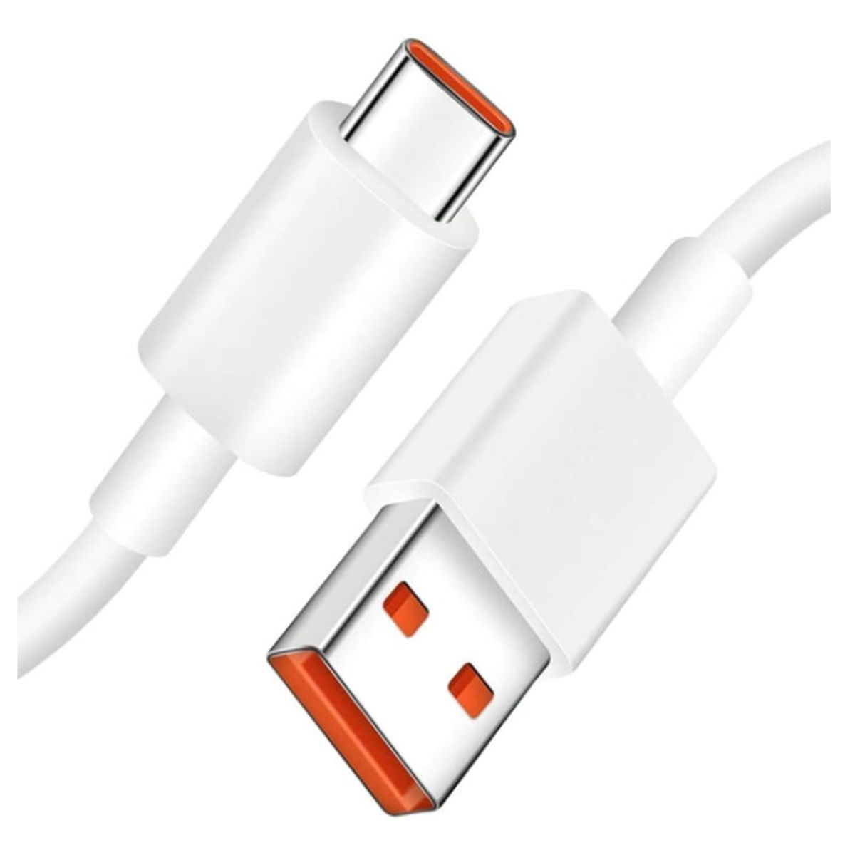 GENERICO - Cable USB Tipo C de 6A 120W Carga Rapida para Xiaomi Mi 1 Metro