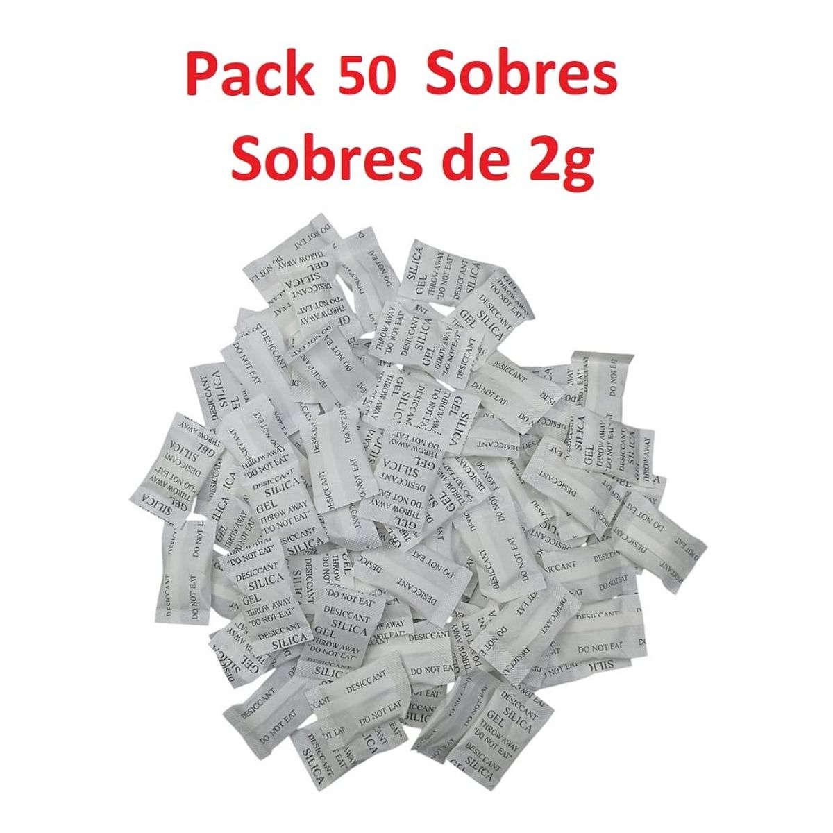 OEM - Silica Gel Sobre 2g x 50 sobres Original Sellada