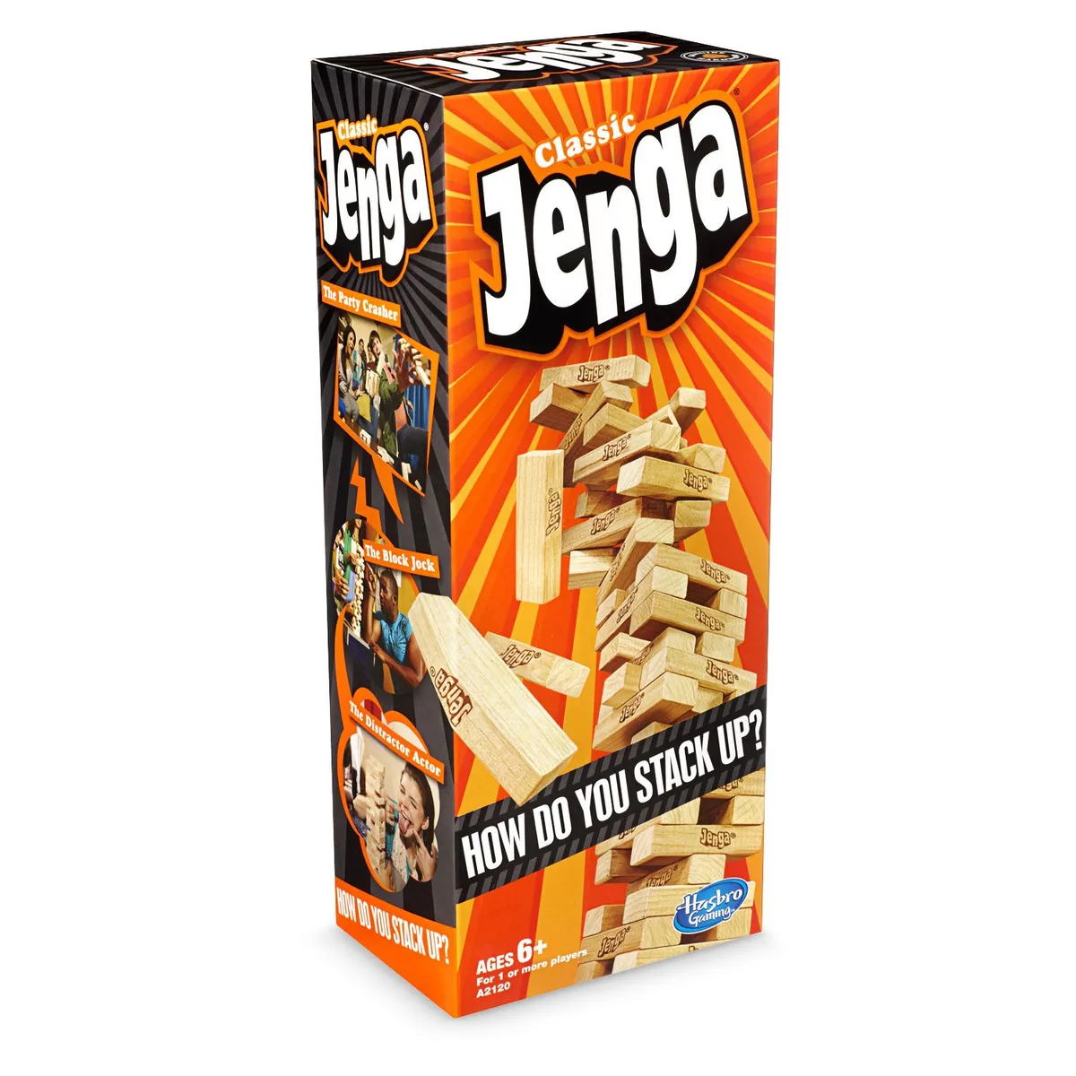 HASBRO - Juego De Mesa Jenga Clásico