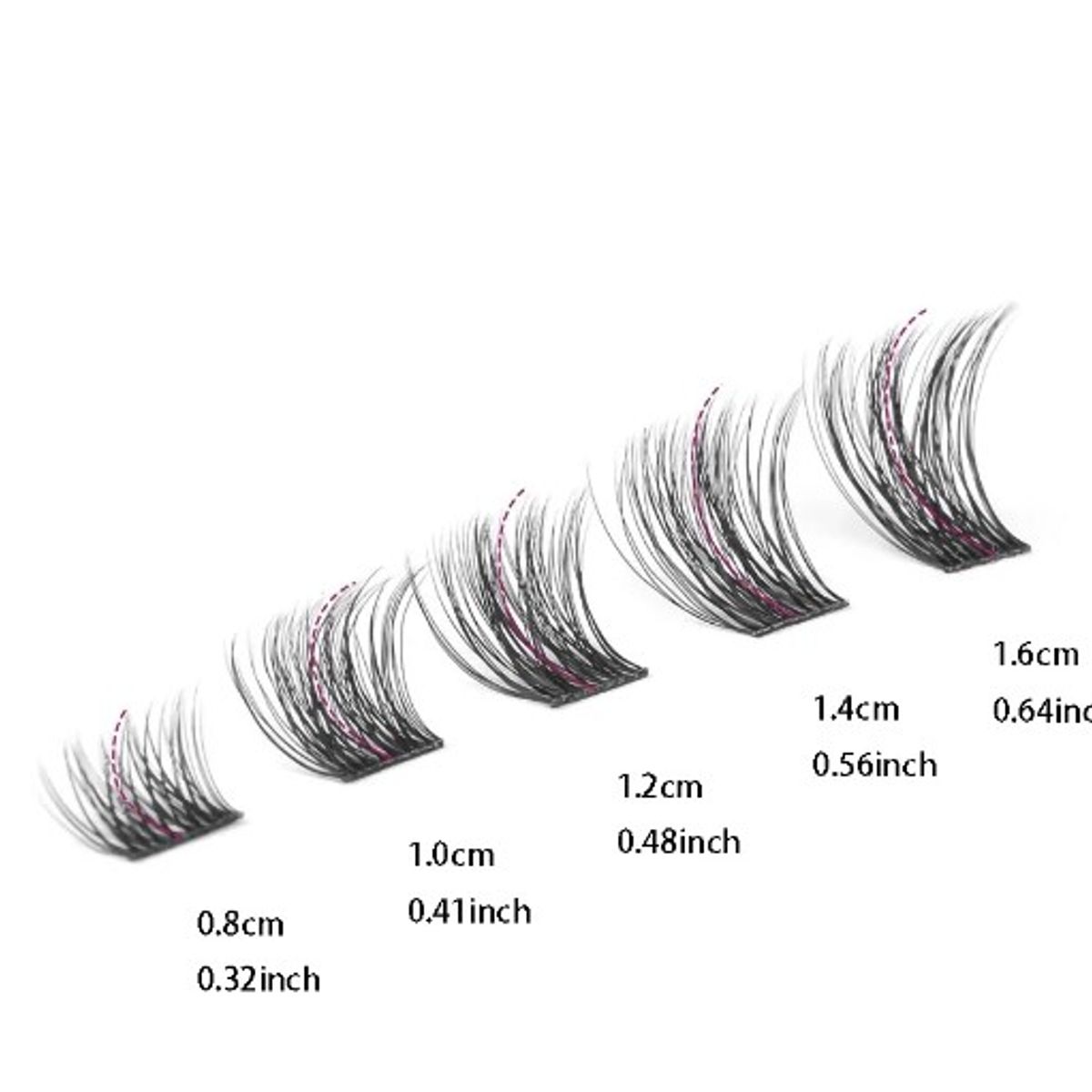 GENERICO - Kit pestañas postizas