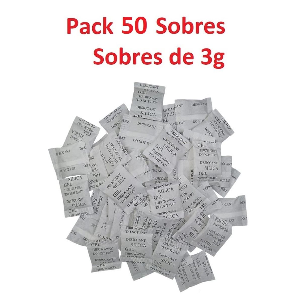OEM - Silica Gel Sobre 3g x 50 sobres Original Sellada