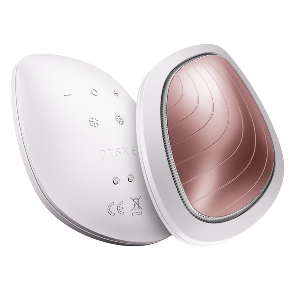 GESKE - Máscara Sónica Cálida y Fría 9 en 1 Blanco