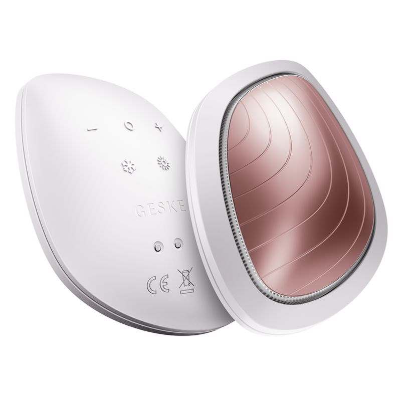 GESKE - Máscara Sónica Cálida y Fría 9 en 1 Blanco