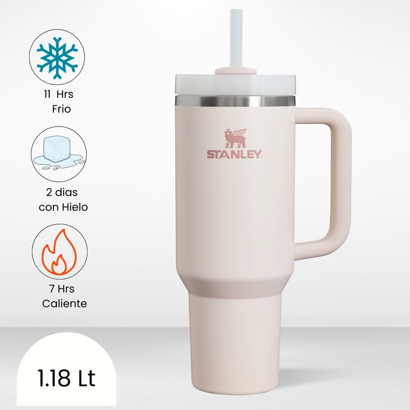 STANLEY - Quencher H2.0 Adventure Rose Quartz Stanley 1.18l