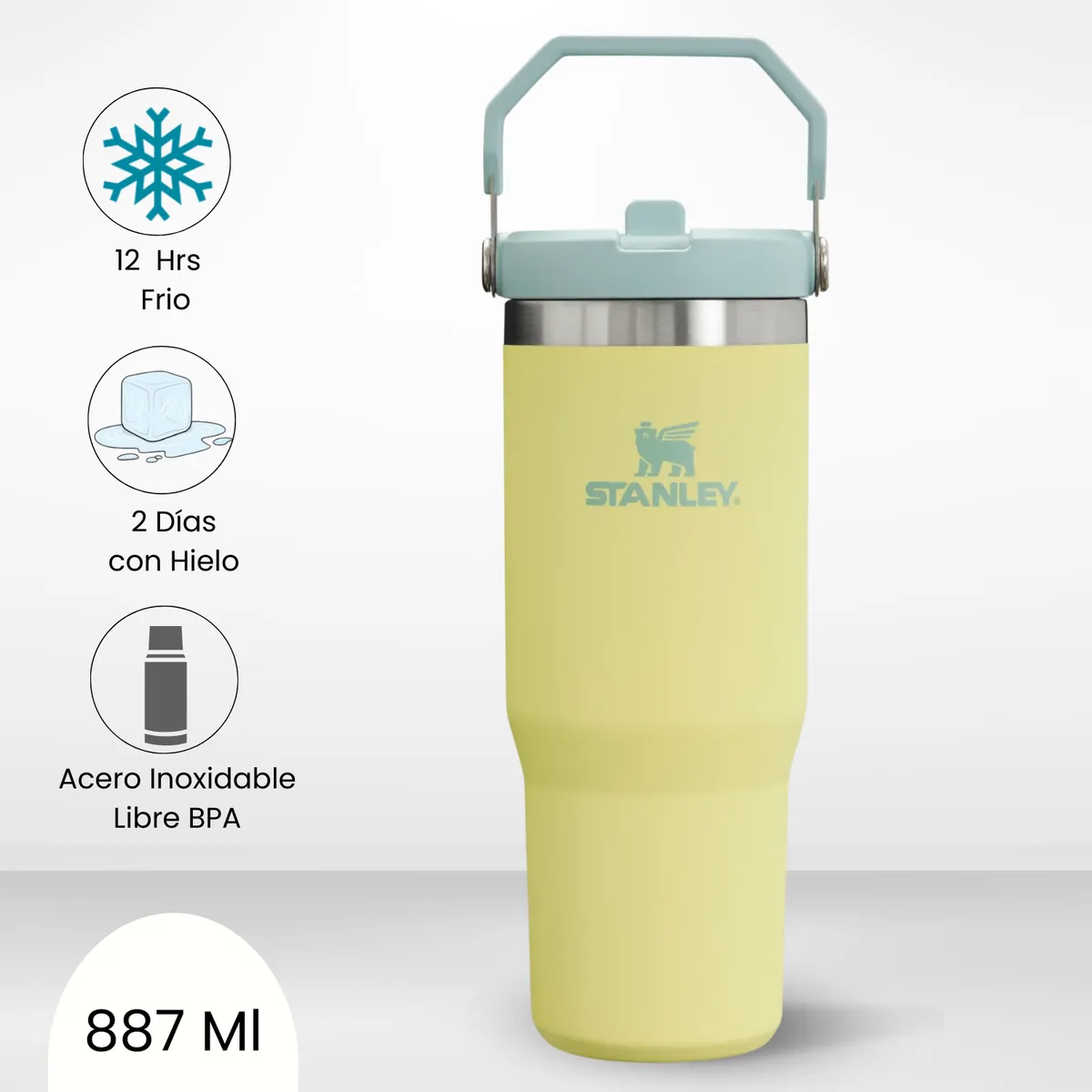 STANLEY - Flip Straw Tumbler Citron Stanley 887ml