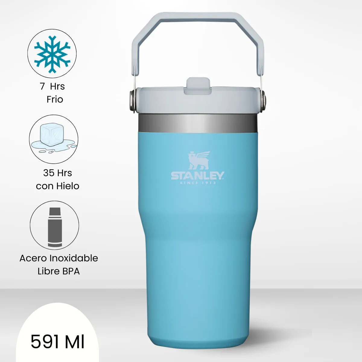 STANLEY - Flip Straw Tumbler Pool Stanley 591ml