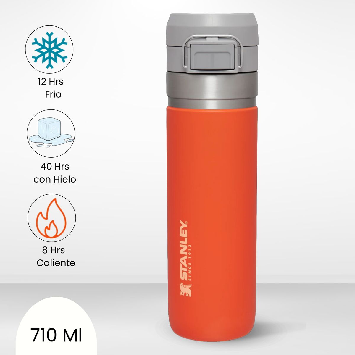 STANLEY - Termo de Bebida Flip Go Tigerlily Stanley 710ml