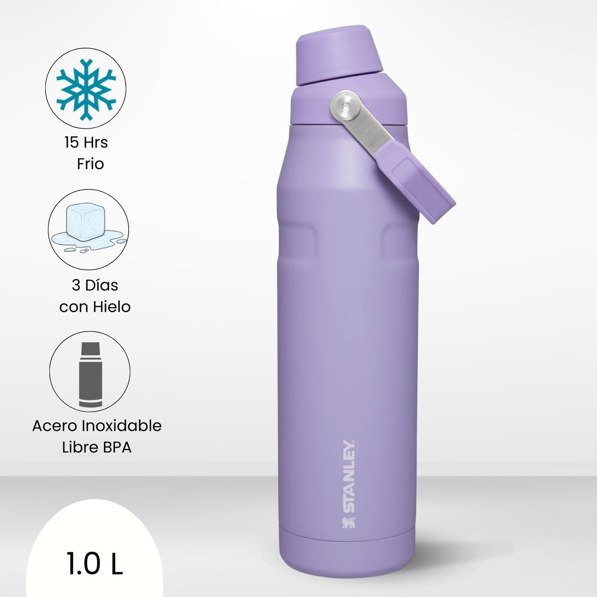 Tomatodo Térmica Iceflow Lavender Stanley 1.0l, marca STANLEY - Foto Principal