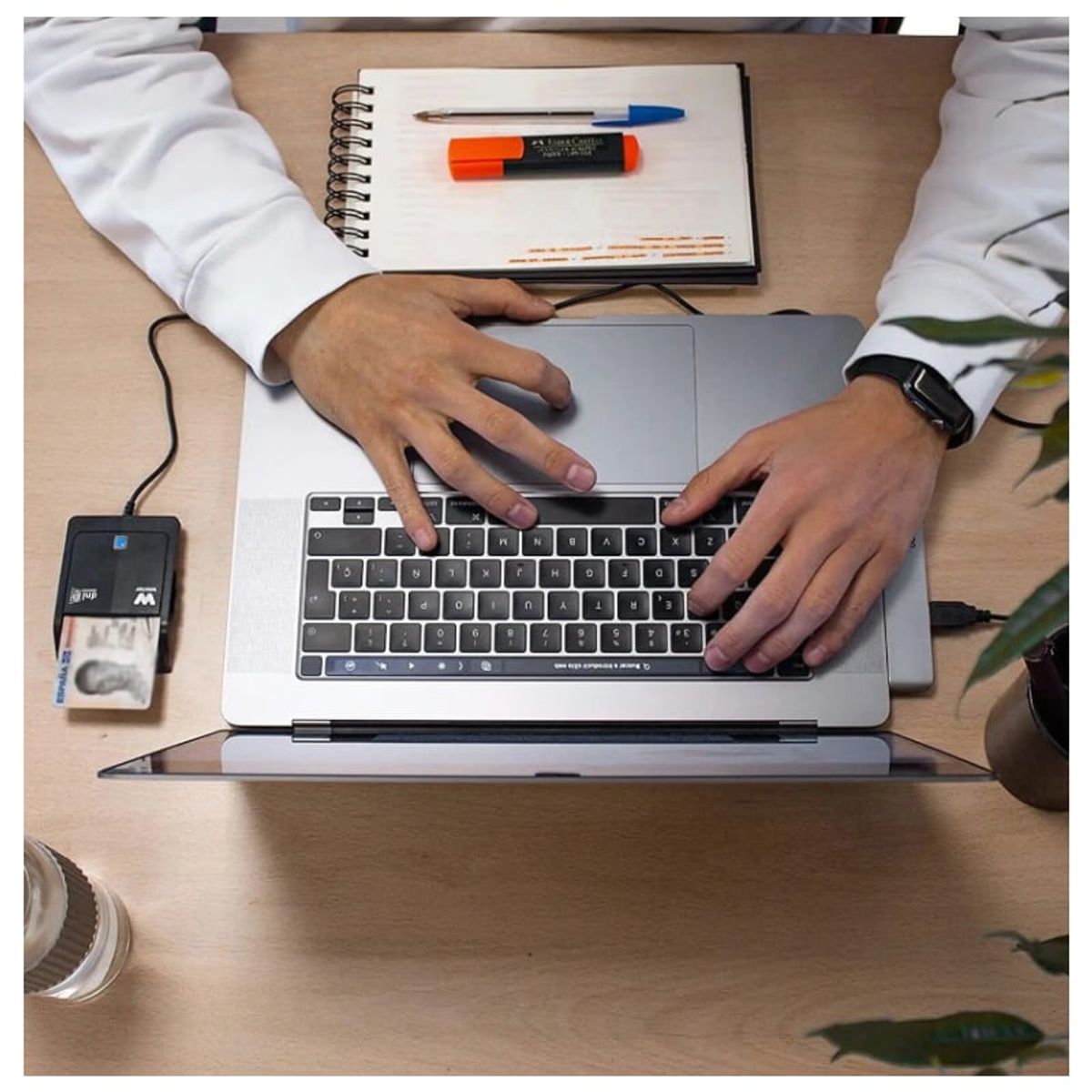 GENERICO - Lector de Dni Electrónico Smart Card Firma Digital