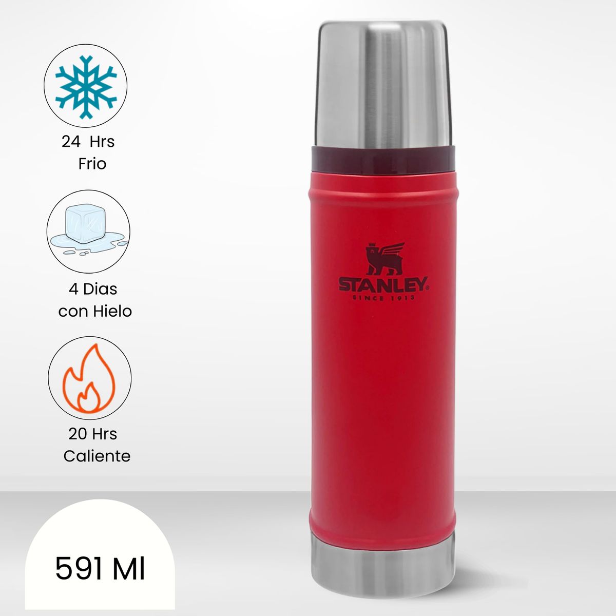 STANLEY - Termo de Bebida Stanley Classic Lava 591ml