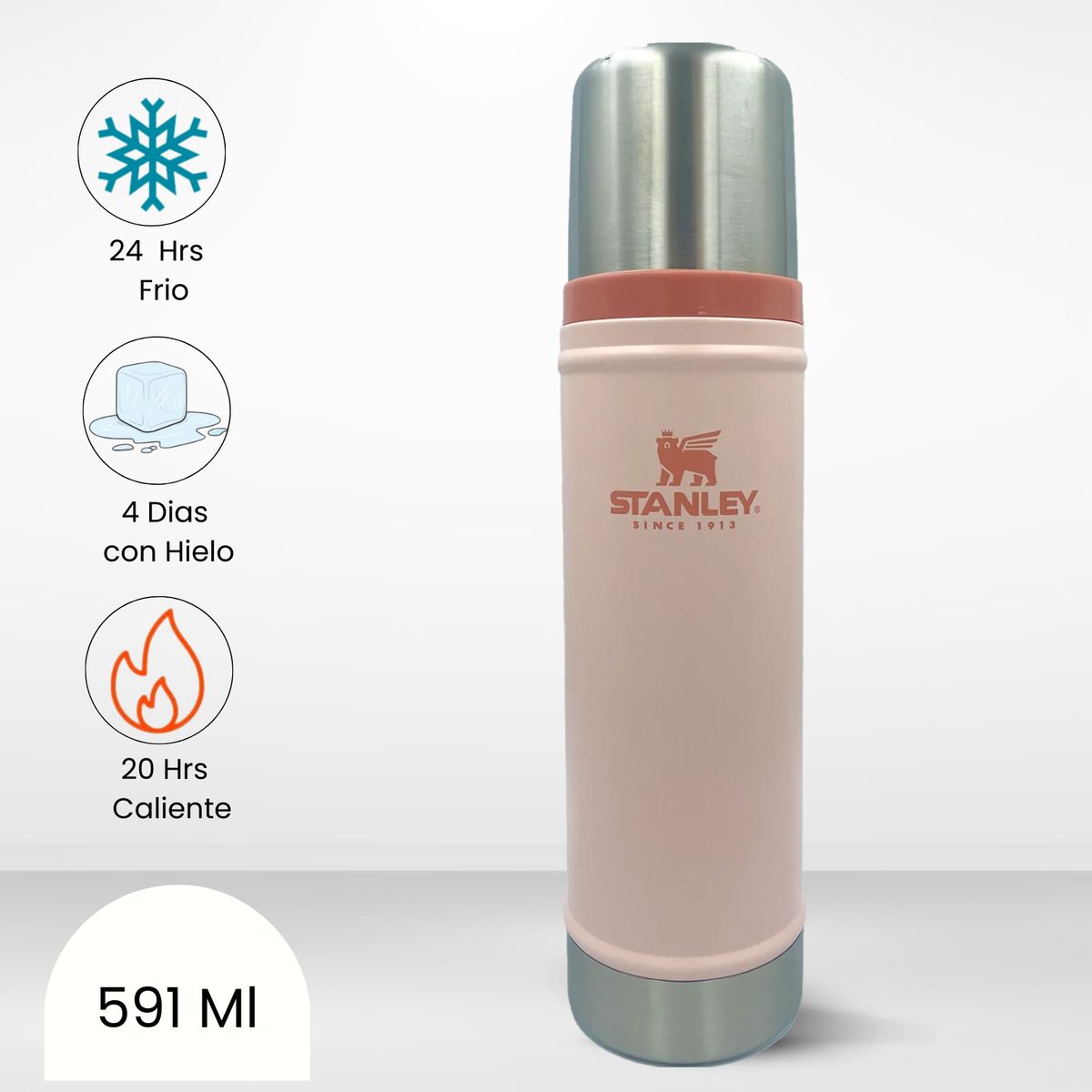 STANLEY - Termo de Bebida Stanley Classic Limestone 591ml