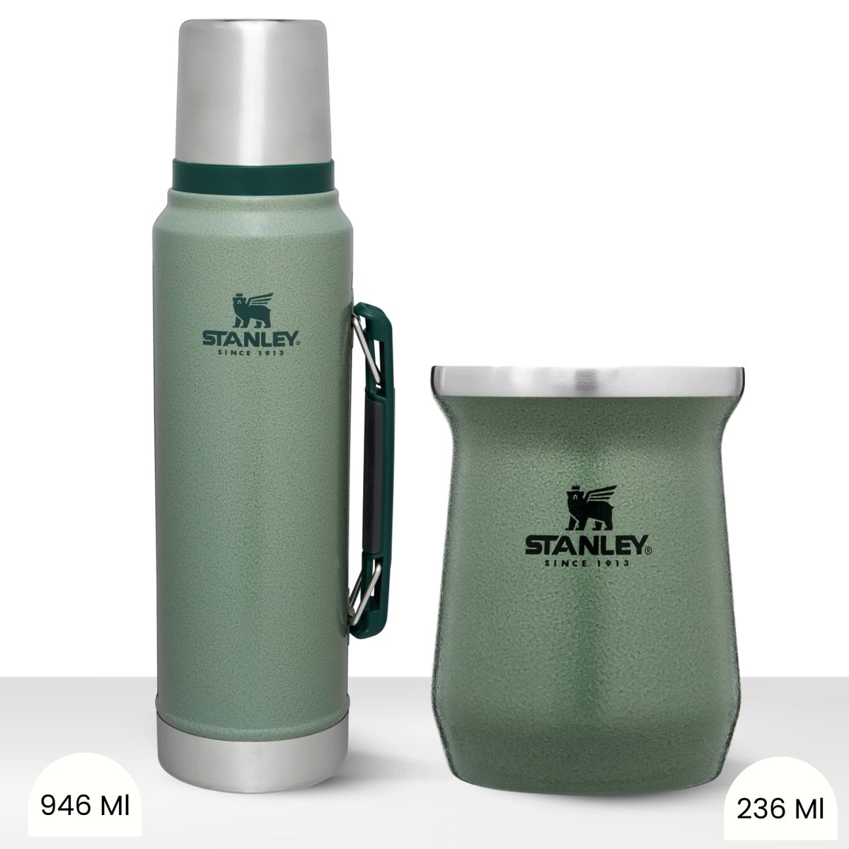 STANLEY - Combo Stanley Termo Classic 946 + Matero 236ml Verde