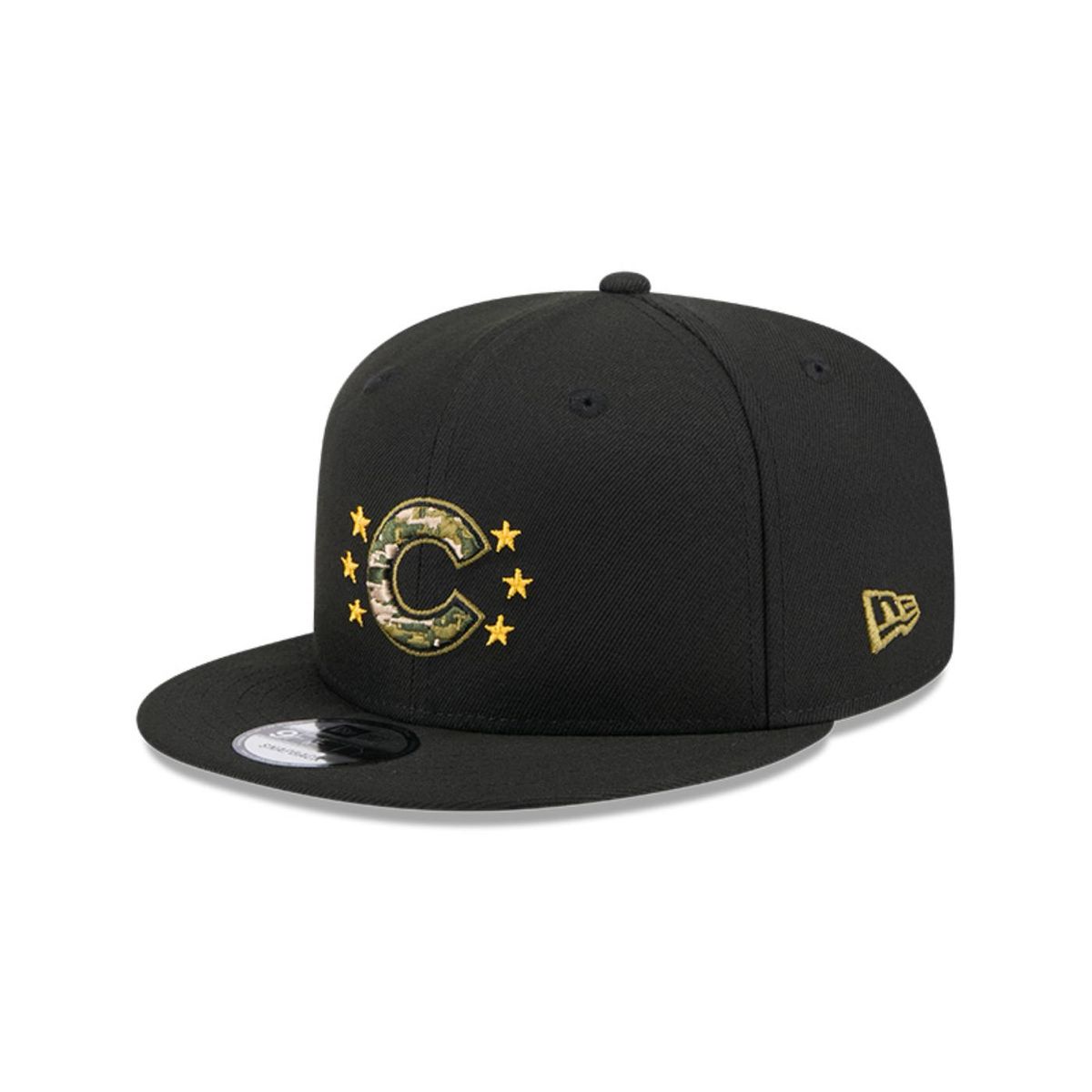 NEW ERA - Gorra 9fifty Chicago Cubs MLB Armed Forces Black