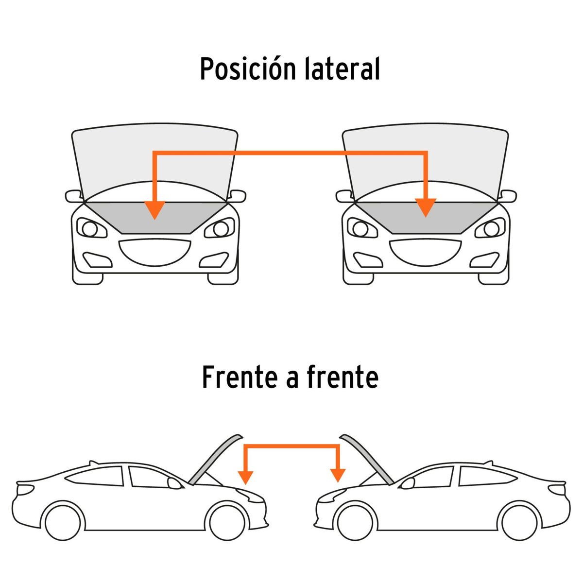 TRUPER - Cable pasa corriente para auto 3.5 m, 350 A, 6 AWG, EXPERT