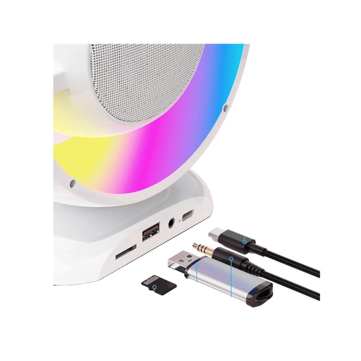 GENERICO - Altavoz Estéreo Bluetooth Karaoke Portátil