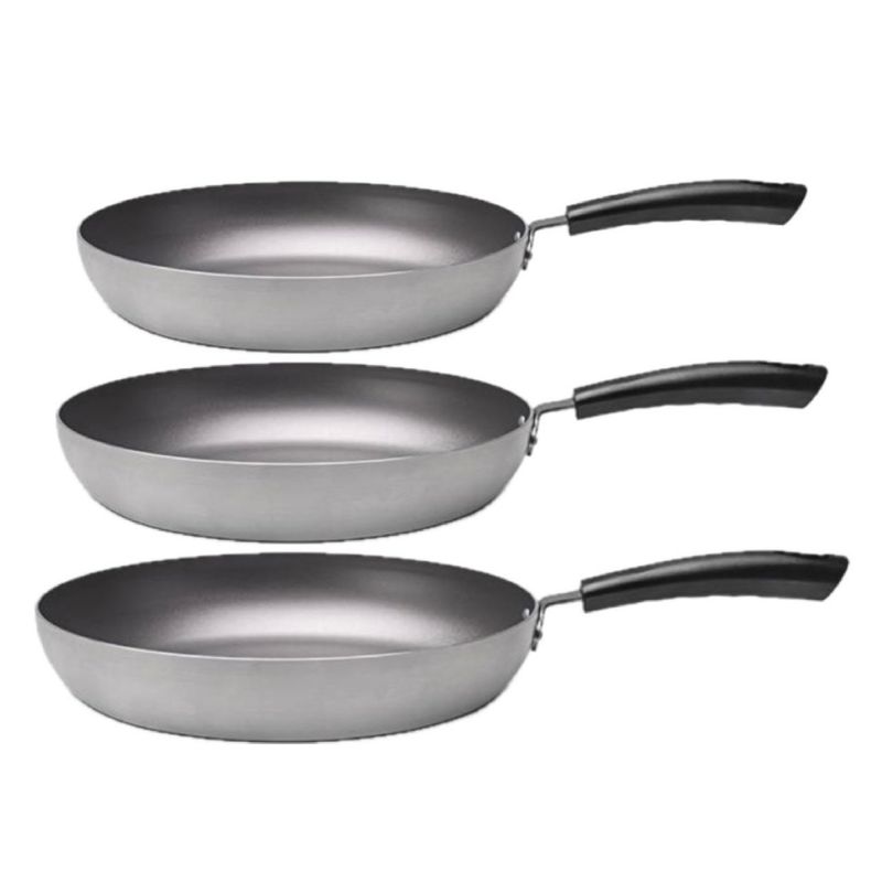 BRINOX - Juego de Sartenes 3 Piezas Brinox Expert Pro