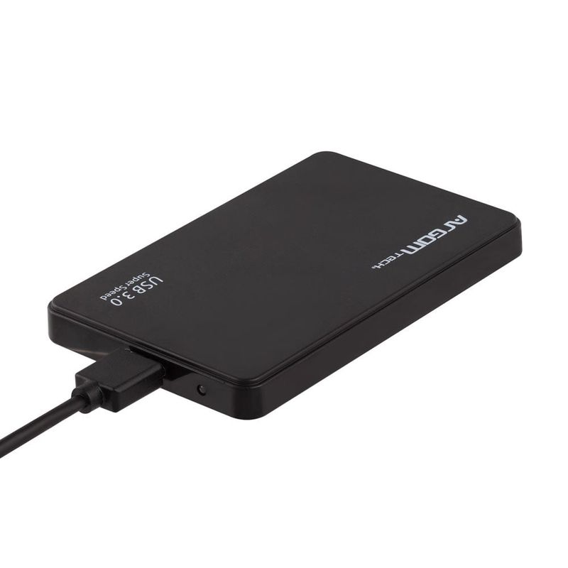 ARGOMTECH - CAJA PARA DISCO DURO 2.5 SATA USB 3.0