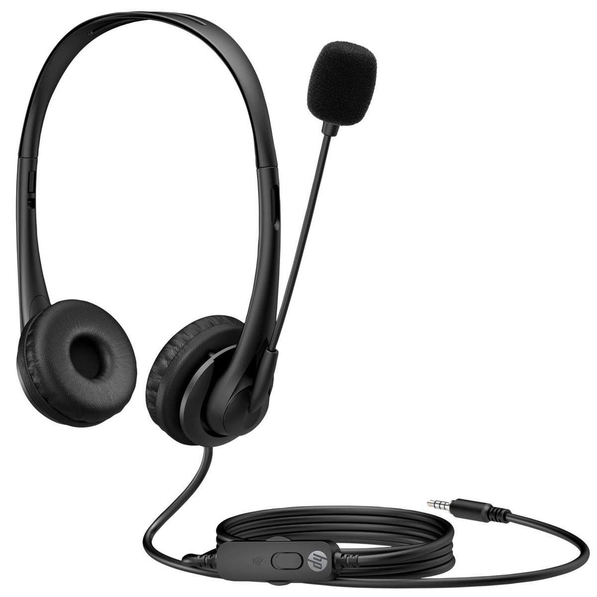 HP - Auricular Diadema HP Estéreo G2 Alámbrico 3.5mm  Micrófono - 428K7AA