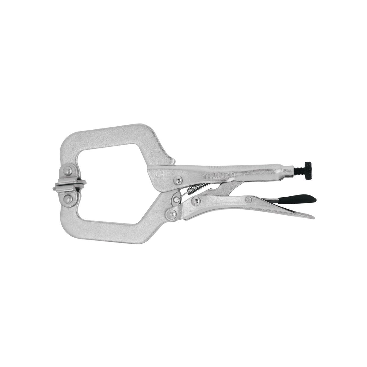 TRUPER - Alicate de presión Pinza 6" tipo "C" con mordaza autoajustable truper