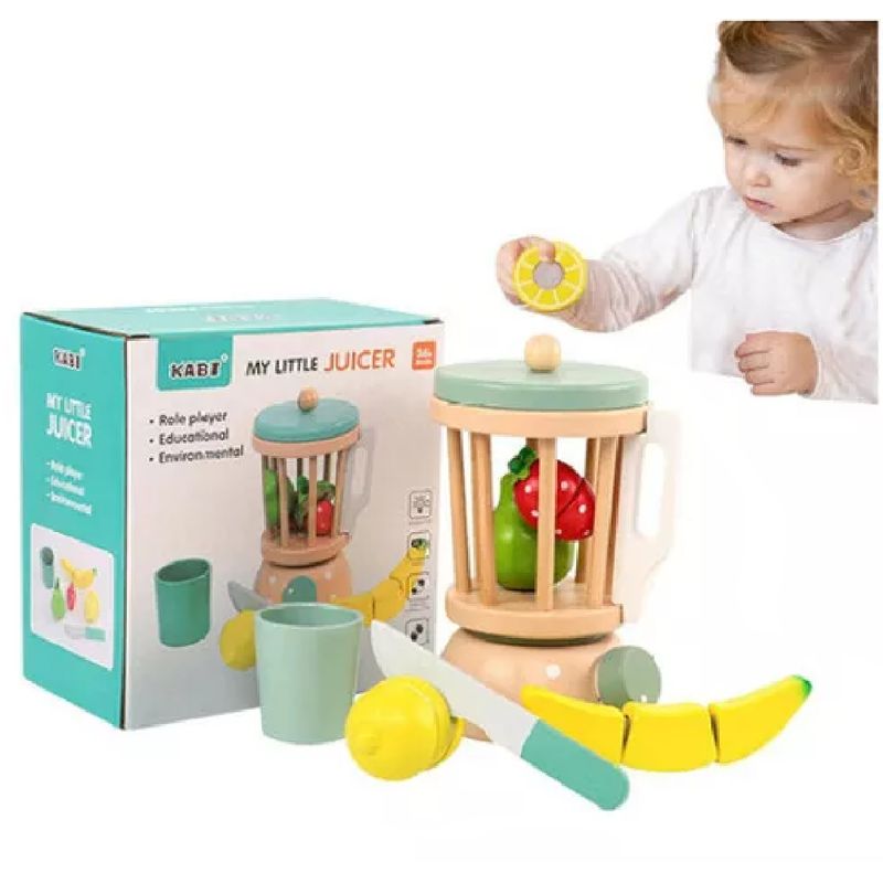 GENERICO - Mini Lucuadora Juguete de Madera para Niños