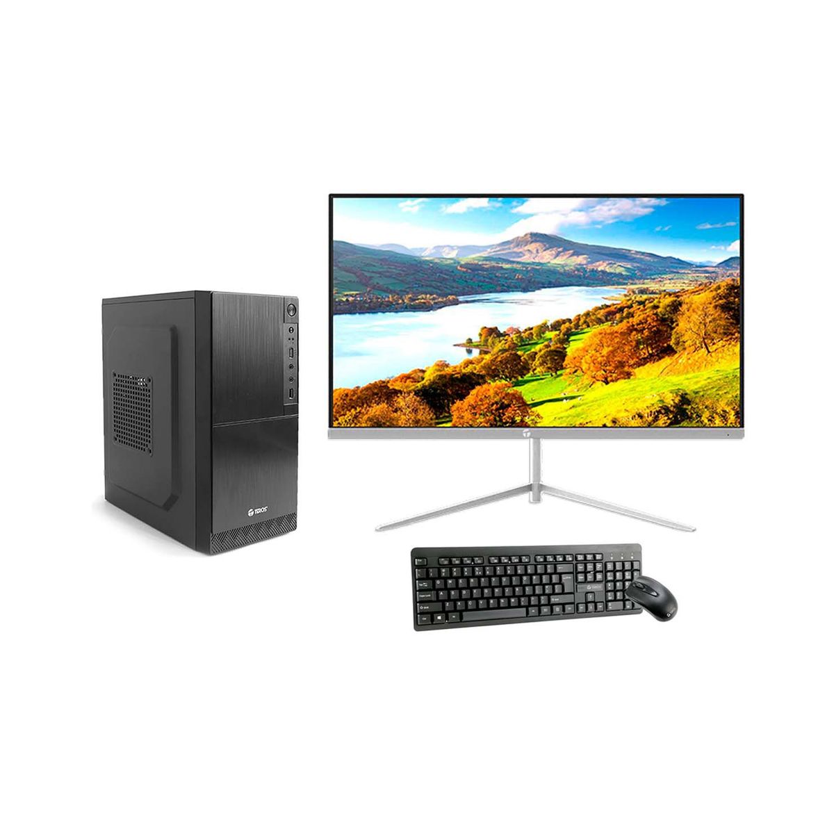 TEROS - Computadora Core i5 de 32ghz Monitor 24 FullHD 8GB SSD 512GB