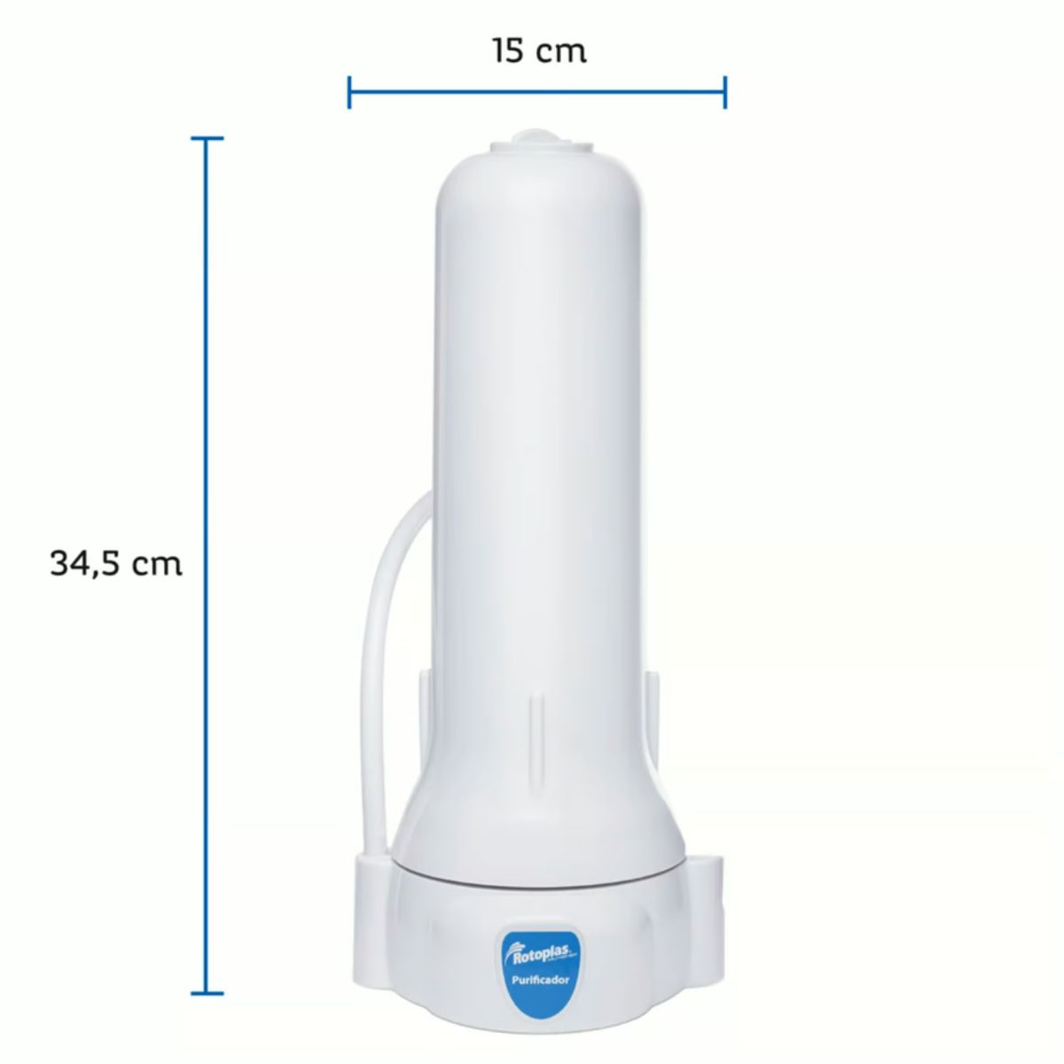 ROTOPLAS - Purificador Sobre Tarja Rotoplas Blanco