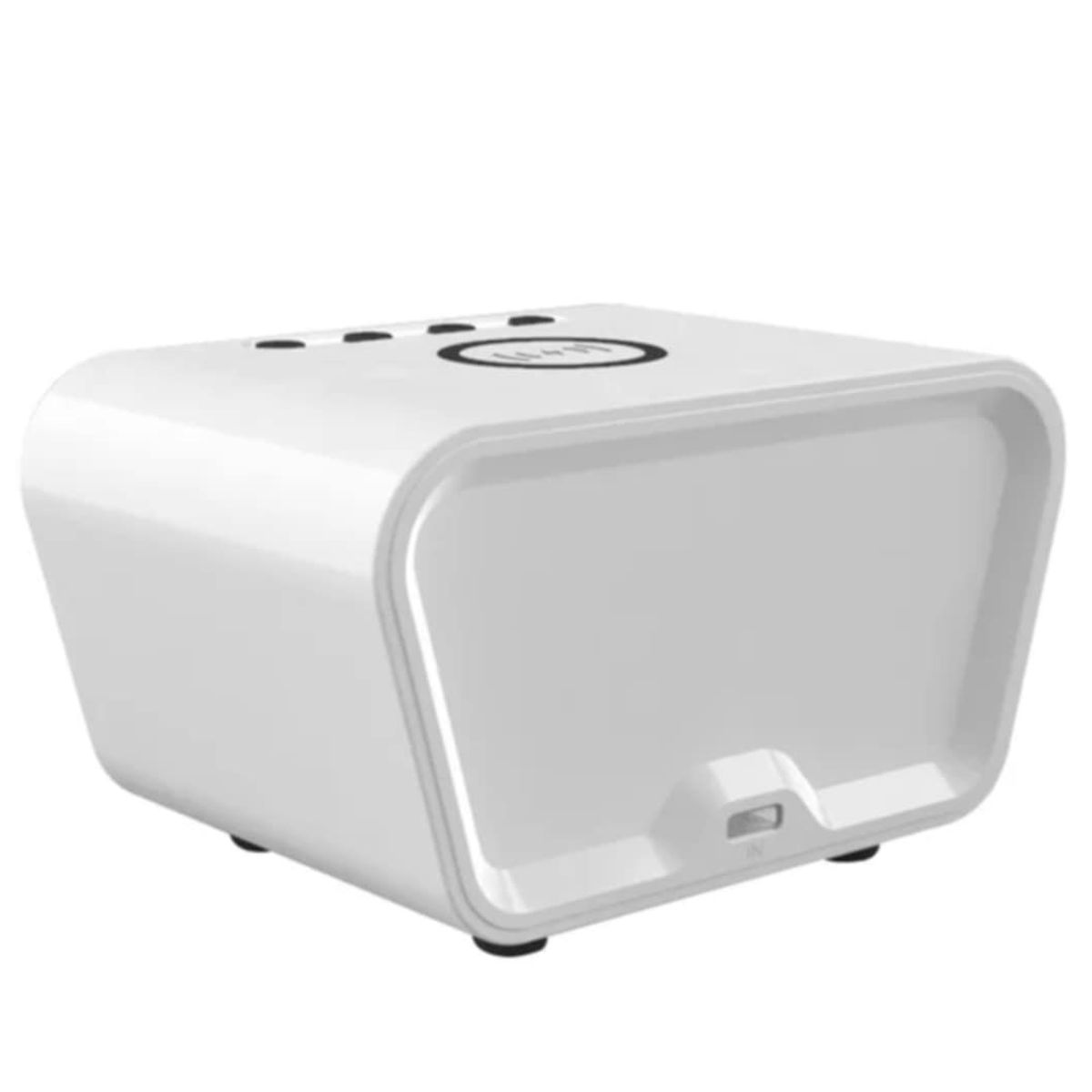 GENERICO - Reloj Digital Despertador Cargador Inalambrico con Alarma Temperatura