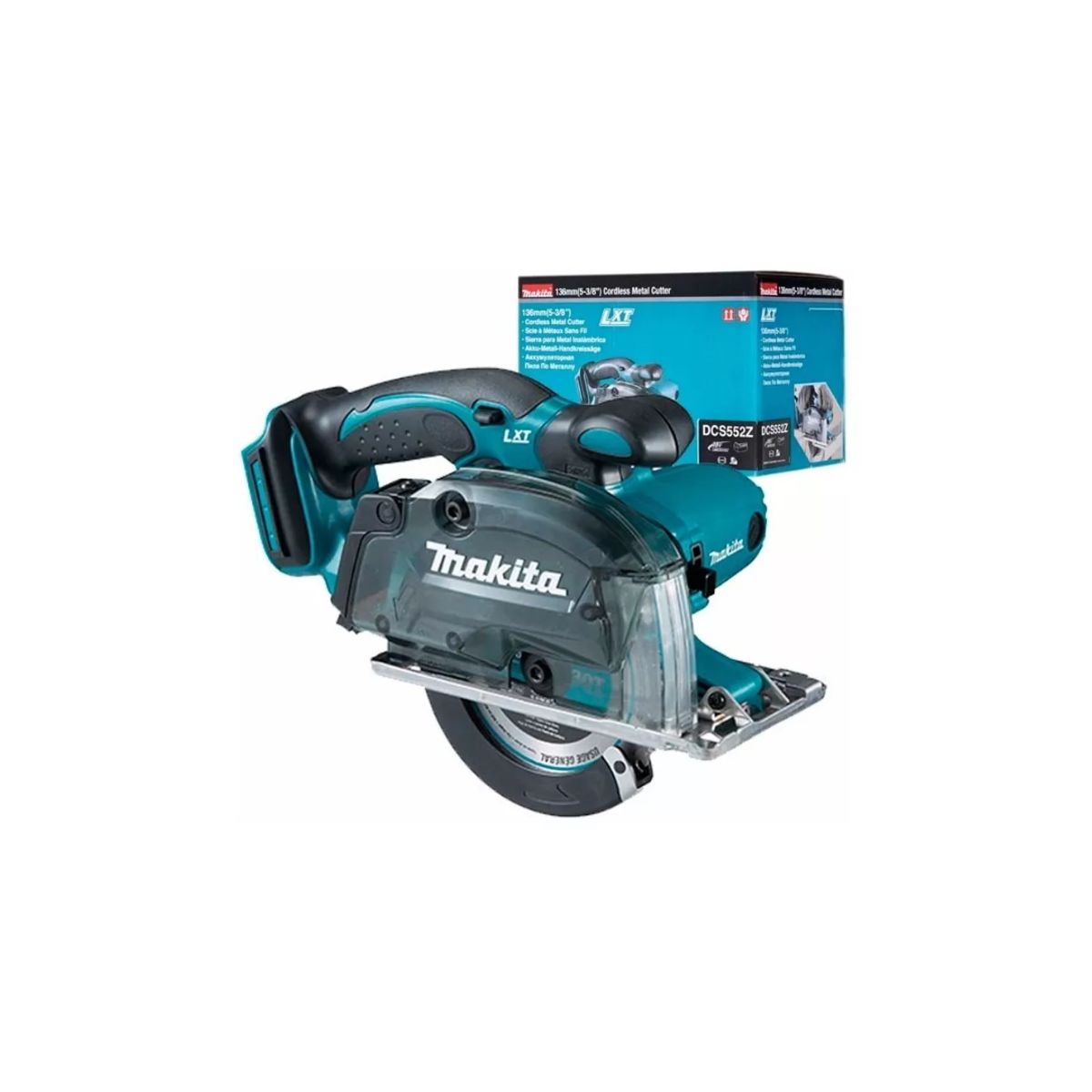 MAKITA - Sierra Circular Metal 18v Dcs552z 5-38 Lxt Sin Batería