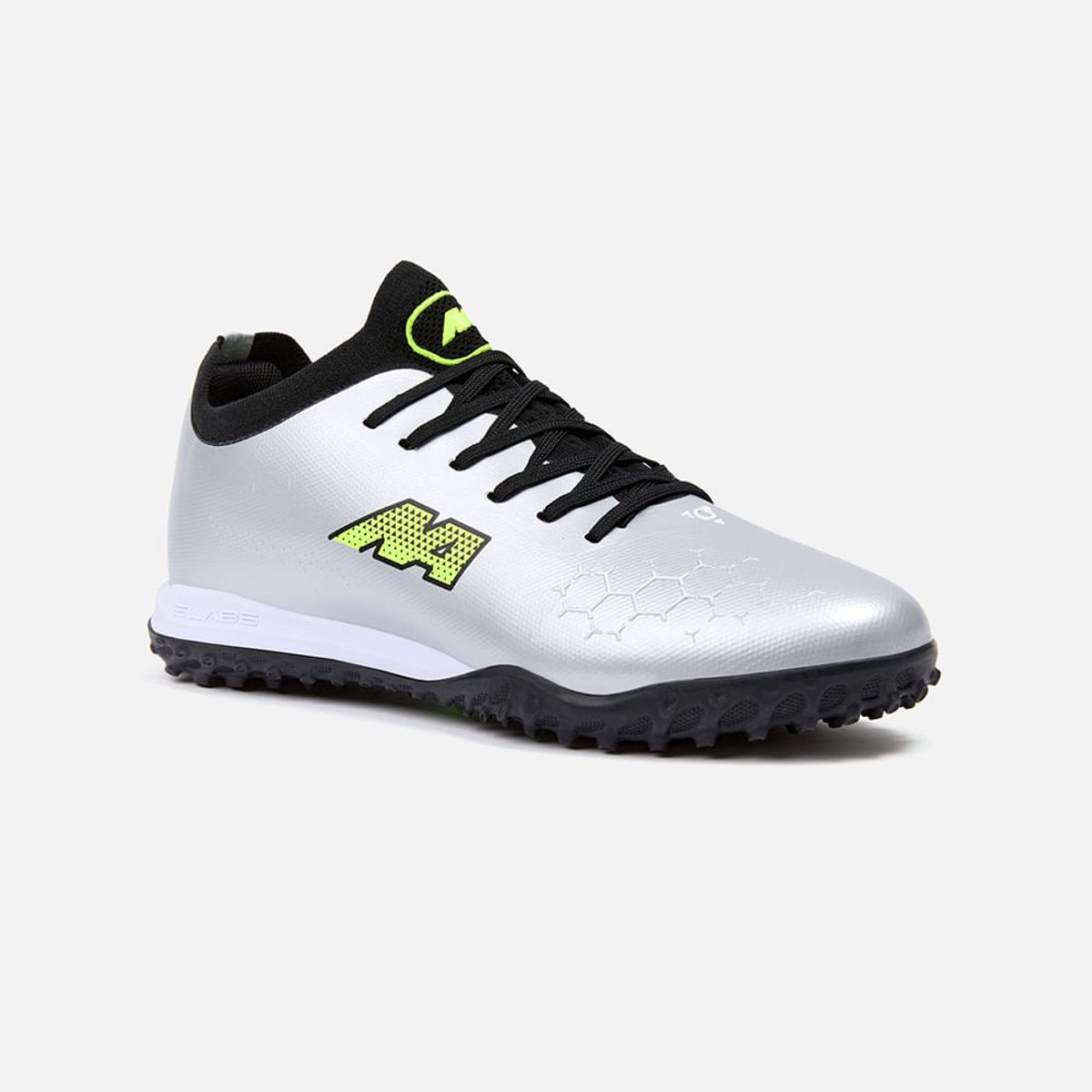 NEW ATHLETIC - Zapatillas New Athletic Football Slabs89 Plateado Con Negro Juvenil