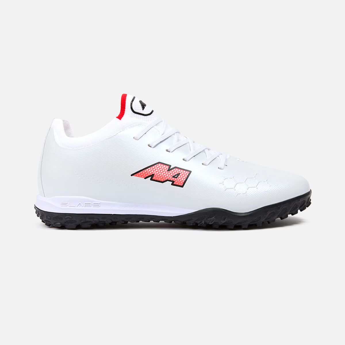 NEW ATHLETIC - Zapatillas New Athletic Football Slabs89 Blanco Con Rojo Juvenil